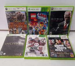 Bundle of Six Assorted Xbox 360 Games