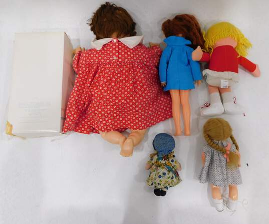 Vintage Vinyl & Plush Dolls Ideal Crissy Mattel Libby Holly Hobbie Horsman Uneeda Sleepy Eye image number 2