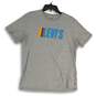 Levi's Mens Gray Graphic Print Crew Neck Short Sleeve Pullover T-Shirt Size L image number 1