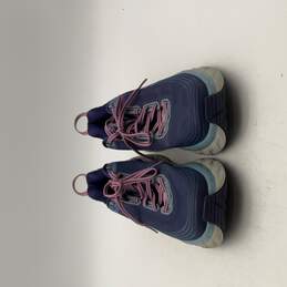 Hoka One One Womens Bondi 6 1019270 MBRB Purple Blue Lace Up Sneaker Shoes Sz 9