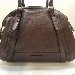 Cole Haan Leather Shoulder Bag Oxblood