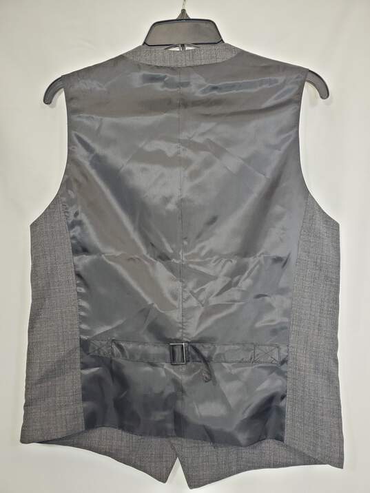 INC Men Grey Suit Vest S NWT image number 2
