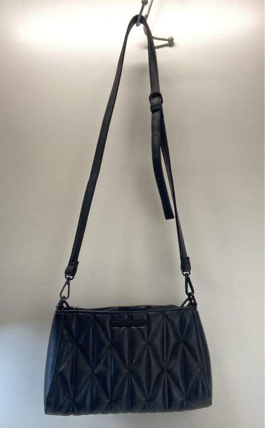 Kendall + Kylie Black Faux Leather Crossbody Bag image number 3