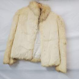 Vintage Ribbit Fur Jacket Size Medium