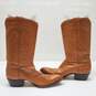 Montana Men's Brown Leather Western Cowboys Boots Size 9.5 image number 1