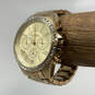 Designer Fossil BQ1775 Gold-Tone Rhinestone Stainless Steel Wristwatch image number 1