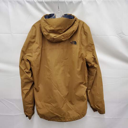The North Face MN's Resolve Dijon Climate Insulated Dryvent Hooded Parka Size M image number 2