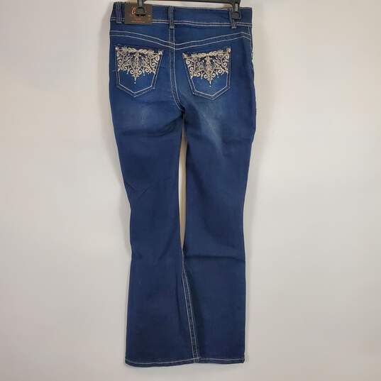 Copper Flash Women Blue Bootcut Jeans Sz 6 NW image number 2