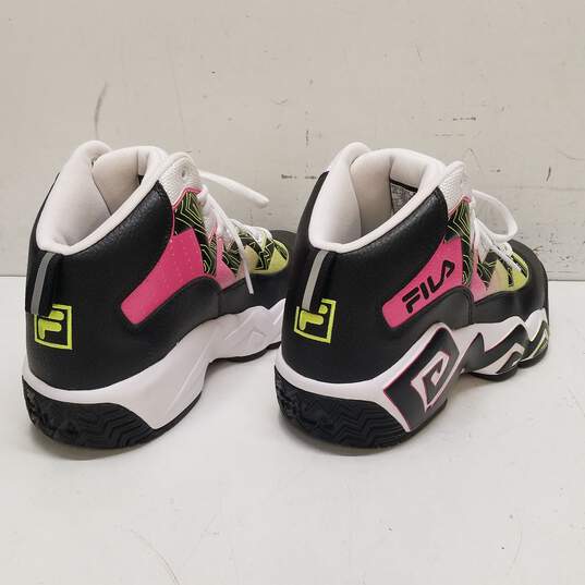 Fila MB Jamal Mashburn Black Multicolor Athletic Shoes Men's Size 9.5 image number 4