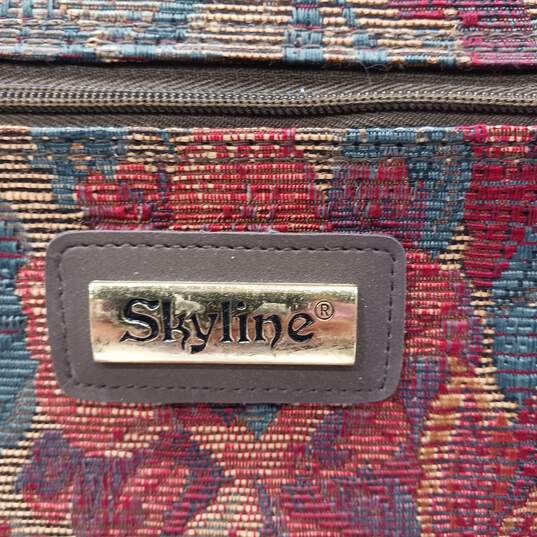 Pair of Skyline Floral Print Luggage Set image number 5