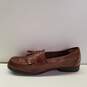 Deer Stags Leather Upper Loafers US 13 Brown image number 2