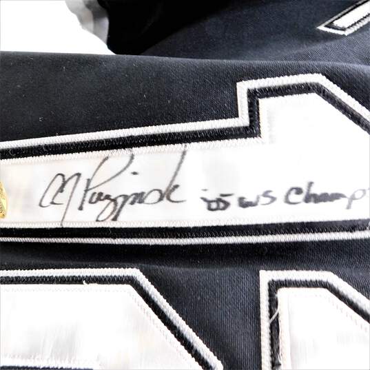AJ Pierzynski Autographed/Inscribed Jersey w/ COA Chicago White Sox image number 4