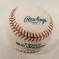 David Riske Signed Baseball w/ COA Indians Brewers image number 2