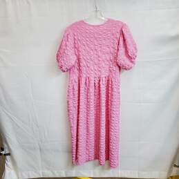 Oak + Fort Pink Short Sleeved Dress WM Size S NWT alternative image
