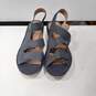 Clarks Reedly Juno Women's Blue Wedge Sandals Size 7 image number 1