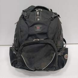 Black Wenger Swiss Gear Backpack