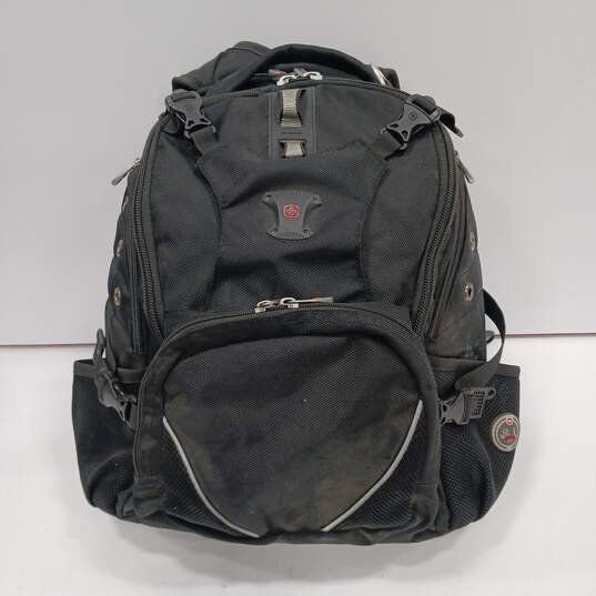 Black Wenger Swiss Gear Backpack image number 1
