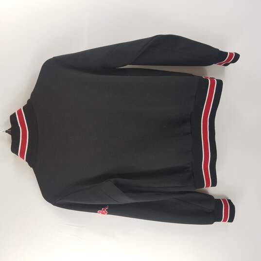 Kappa Roma Women Black Zip up Sweatshirt M image number 2
