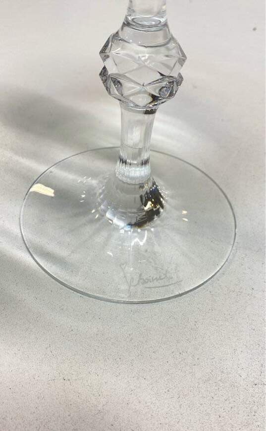 Baccarat Wine Glasses Designer Stemware by Jean-Charles Boisset 2 set Pc. image number 7