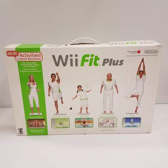 Wii Fit Plus with Balance Board (New in Open Box) image number 1