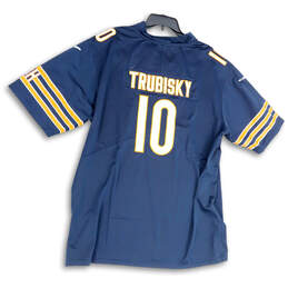 Mens Blue NFL Chicago Bears Mitchell Trubisky #10 Football Jersey Size XXXL alternative image