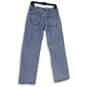 Mens Gray Denim Medium Wash 5-Pocket Design Straight Leg Jeans Size 30X32 image number 2