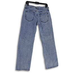 Mens Gray Denim Medium Wash 5-Pocket Design Straight Leg Jeans Size 30X32 alternative image