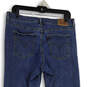 Womens Blue Denim Medium Wash 5-Pocket Design Bootcut Leg Jeans Size 10 image number 4