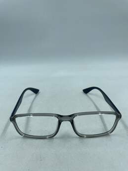 Ray-Ban Clear Gray Square Eyeglasses Rx alternative image
