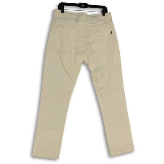 NWT Nike White Flat Front 5-Pocket Design Straight Leg Chino Pants Size 32X30 image number 2