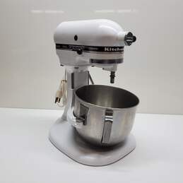 KitchenAid Professional Stand Lift Mixer KSM50PWH, Untested For Parts/Repair alternative image