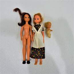 VTG 1973 Mattel Sunshine Family Dolls Lot of 6 alternative image
