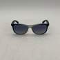 Ray-Ban Mens Andy Gray Blue UV Protection Square Sunglasses With Case image number 3