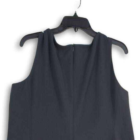 Jones New York Womens Gray Round Neck Sleeveless Back Zip Tank Dress Size 16 image number 4