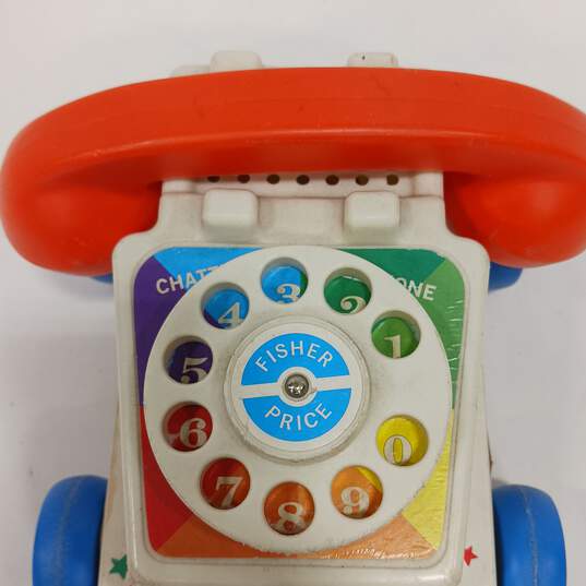 Vintage Fisher Price Pull Toy Phone image number 2