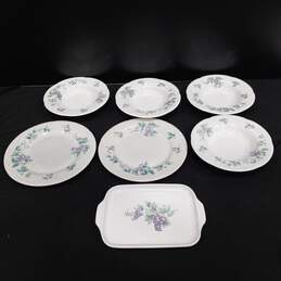 Bundle of Six Pfaltzgraff Plates, Bowls & Platter
