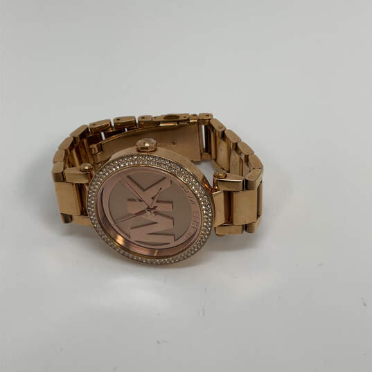 Designer Michael kors MK5865 Stainless Steel Quartz Analog Wristwatch image number 2