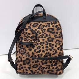 Michael Kors Cheetah Print Morgan Backpack alternative image