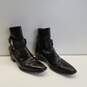 Amiri Leather Riding Buckle Boots Black 9 (Size 43) image number 3