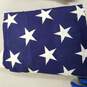 Pair Vintage Sewn Fifty Star American Flags image number 2