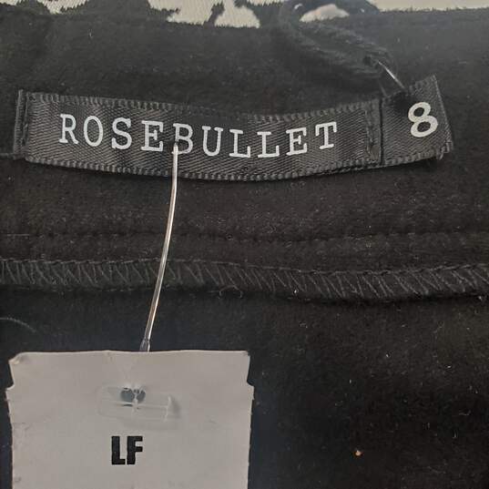 Rosebullet Women Black Shorts Sz 8 NWT image number 3