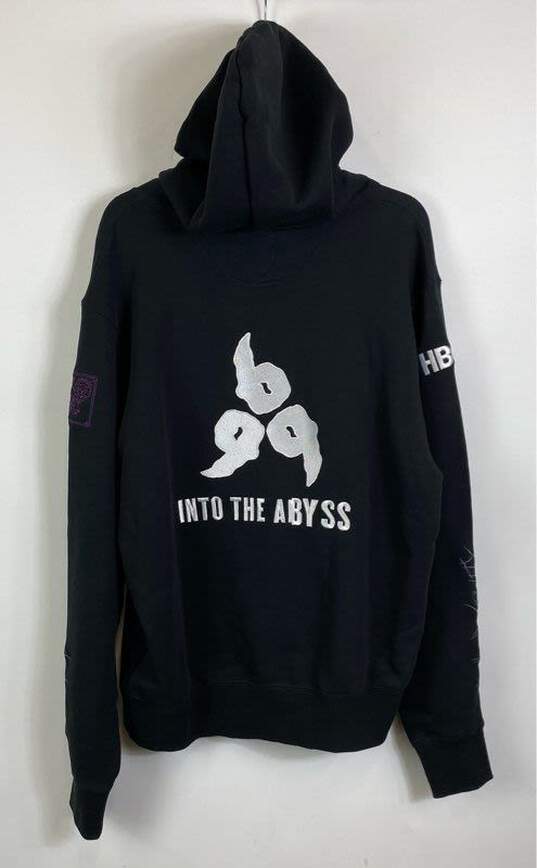 June 79 Men's Black Into The Abyss Hoodie- XL image number 3