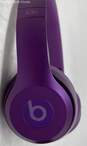 Beats By Dr. Dre Purple Built-In Microphone Ear-Cup Over The Ear Headphones image number 2