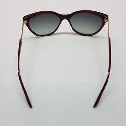 AUTHENTICATED Tiffany & Co Burgundy Cat Eye Sunglasses TF4119 alternative image
