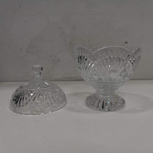Shannon Crystal Design of Ireland Covered Candy Dish image number 2
