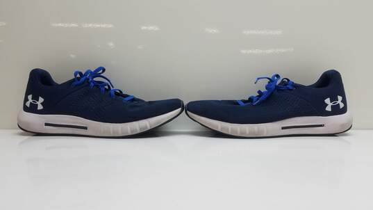 Under Armour Mens Micro G Pursuit 3000011-402 Blue Running Shoes US Men Size 9.5 image number 1