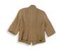 Womens Brown Long Sleeve Collared One Button Blazer Size 6 Petite image number 2