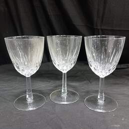 Vintage Luminarc By Durand Crystal Wine Glasses alternative image