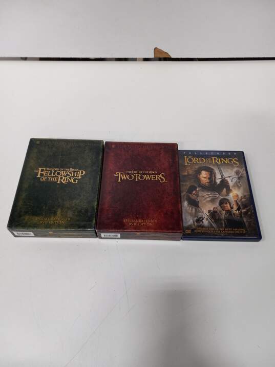 Lot of Assorted Lord of the Rings DVD Sets image number 1