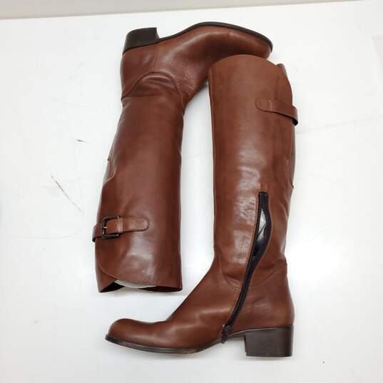 Sesto Meucci Knee High Leather boots Size 6.5M image number 2